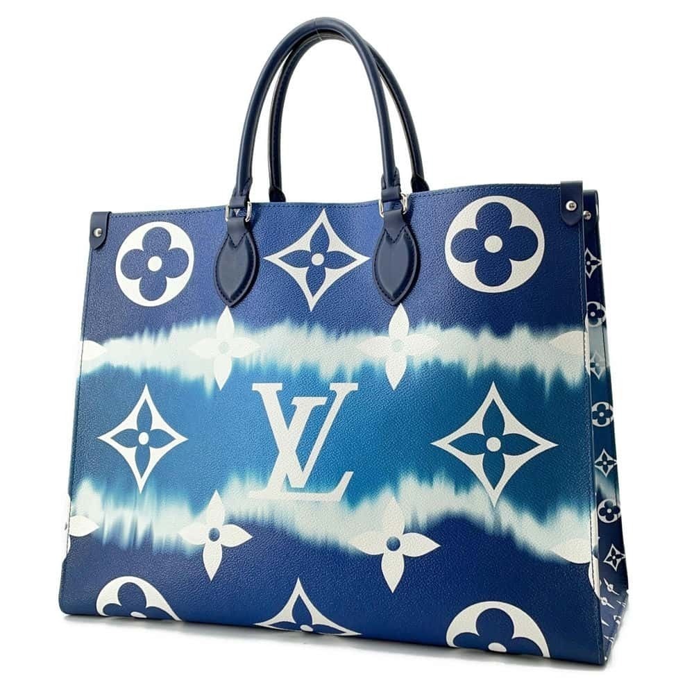 Louis Vuitton OnTheGo Tote Bag LV Shoulder Monogram Escale